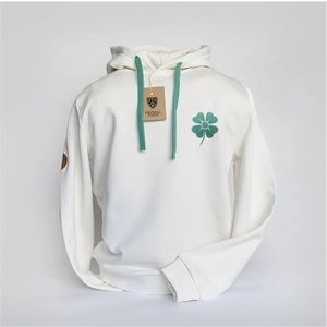 Football Town White Hoodie the Clover